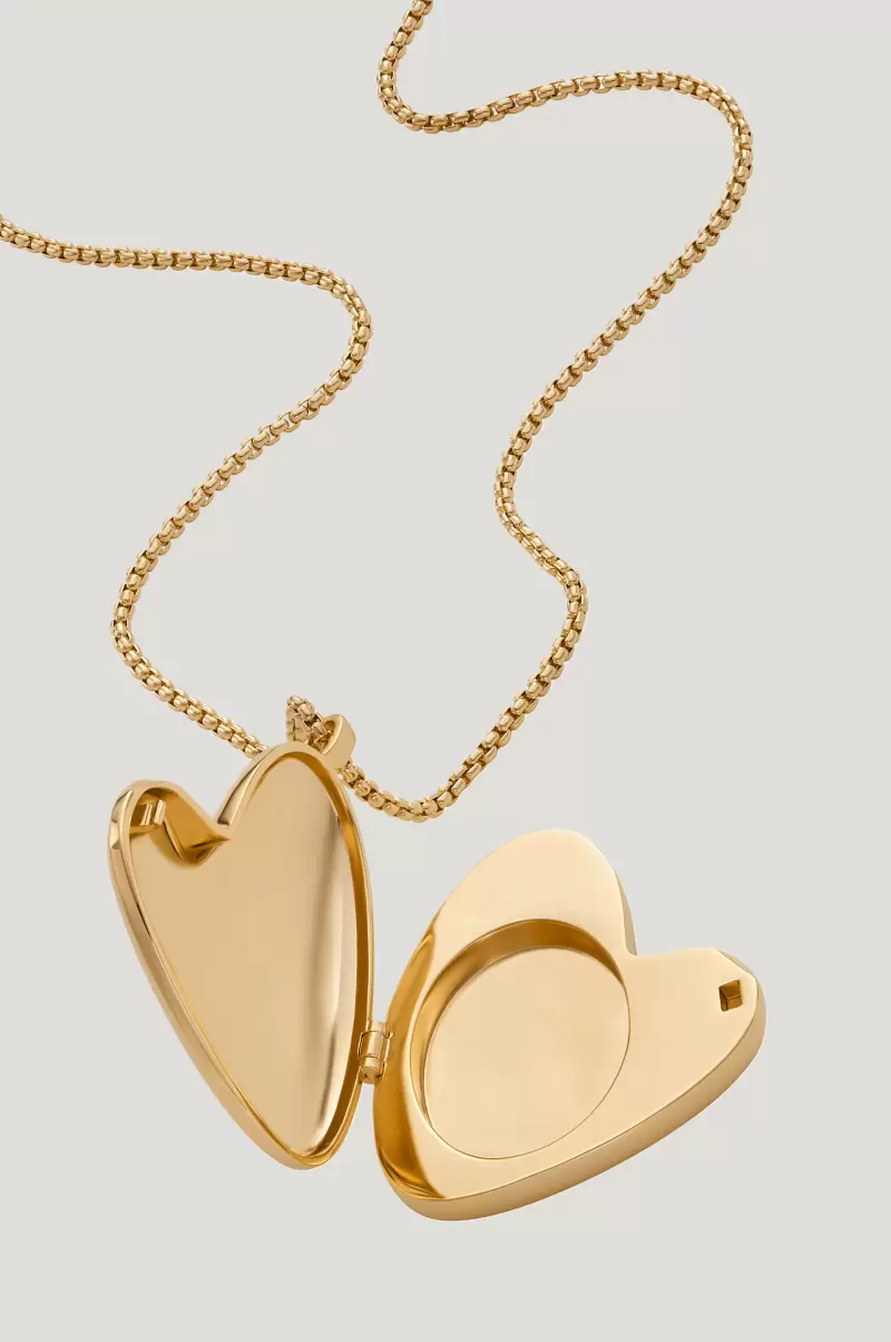 Baum Und Pferdgarten Heart Necklace Jewellery Gold Women Accessories - 3