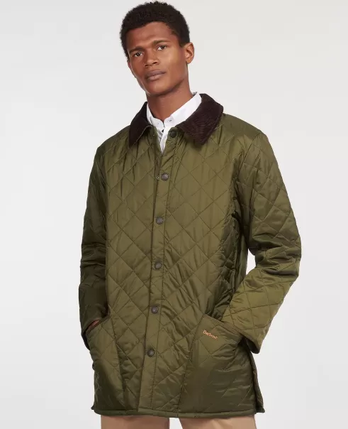 Quilted Jackets Sustainable Navy Men Barbour Liddesdale® Quilted Jacket