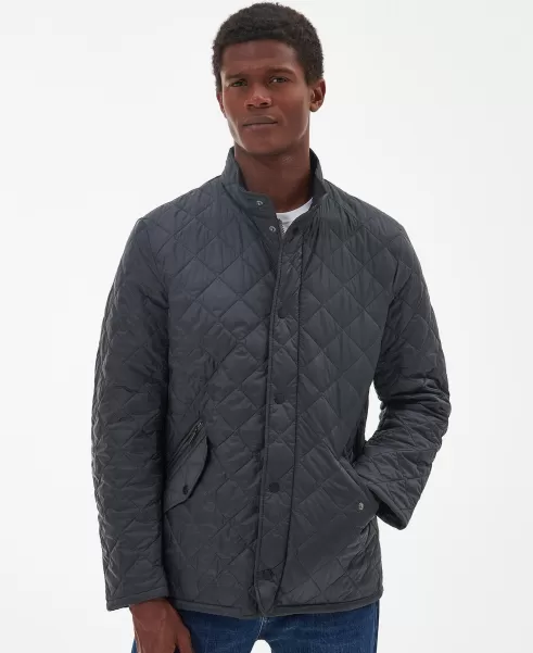Top Barbour Flyweight Chelsea Quilted Jacket Quilted Jackets Men Grey