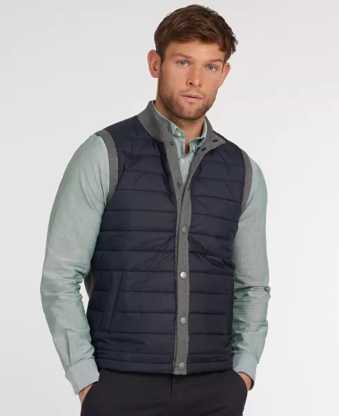 Charcoal Clearance Barbour Essential Gilet Men Gilets & Liners