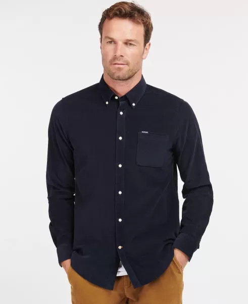 Shirts Forest Men Barbour Ramsey Tailored Shirt Convenient
