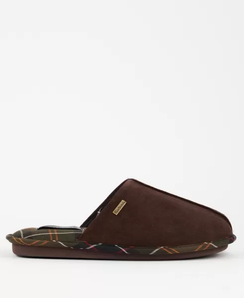 Slippers Brown Men Barbour Foley Slippers Classic