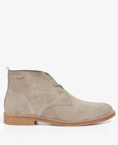 Bargain Boots Men Cool Grey Barbour Sonoran Boots