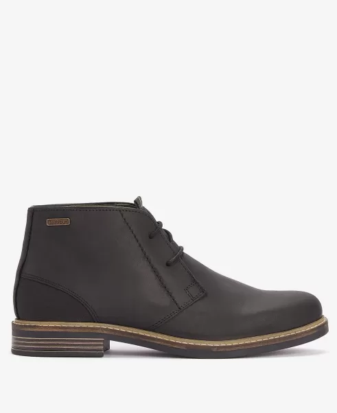Men Reduced To Clear Mocha Barbour Readhead Chukka Boots - Black Boots