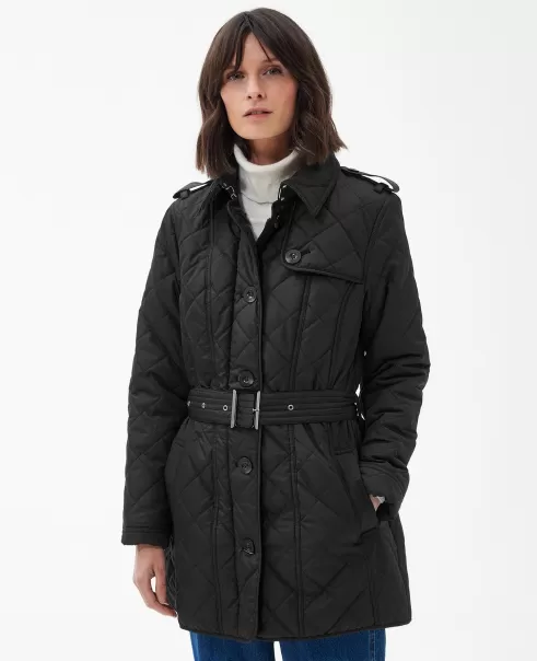 Barbour Tummel Quilted Jacket Women Black Quilted Jackets Efficient