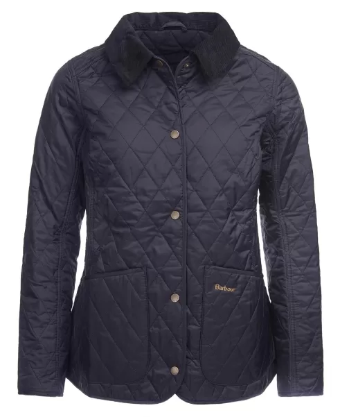 Barbour Annandale Quilted Jacket Quilted Jackets Navy Women Fire Sale