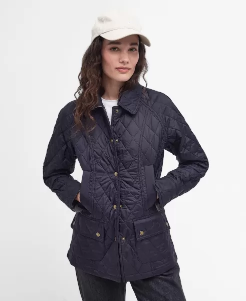 Cost-Effective Quilted Jackets Black Barbour Summer Beadnell Quilted Jacket Women