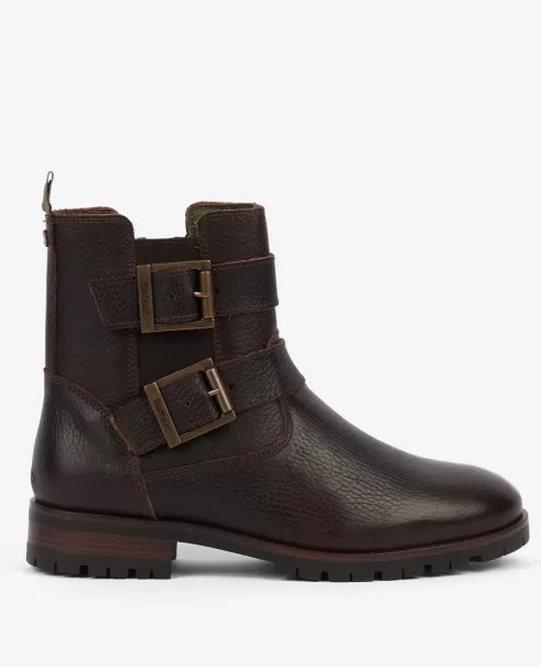 Barbour Marina Boots Dark Brown Boots Fashionable Women