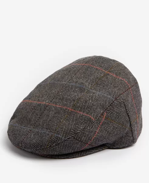 Hats & Gloves Grey Barbour Wilkin Flat Cap Accessories Unique