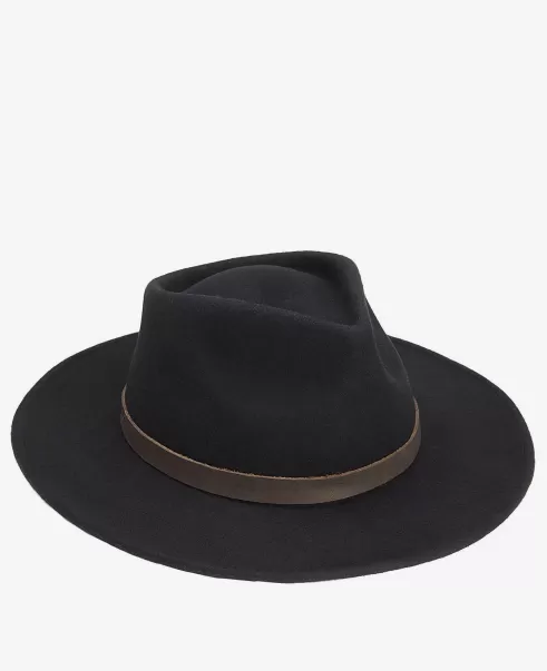 Barbour Crushable Bushman Hat Simple Accessories Olive Hats & Gloves