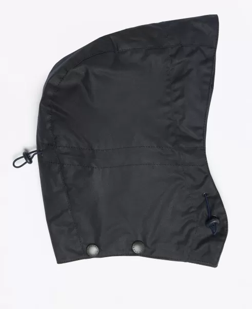 Hoods & Liners Black Stylish Accessories Barbour Wax Storm Hood
