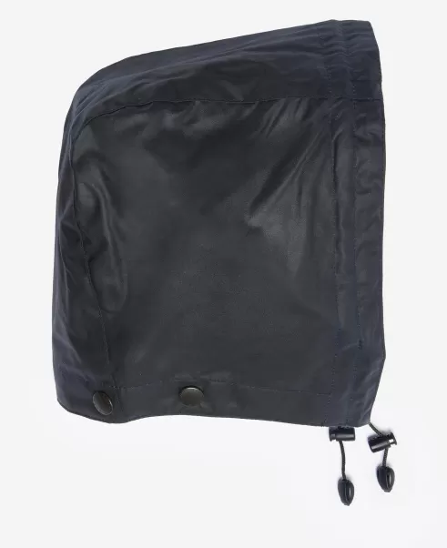 Lowest Ever Barbour Wax Cotton Hood Accessories Hoods & Liners Black