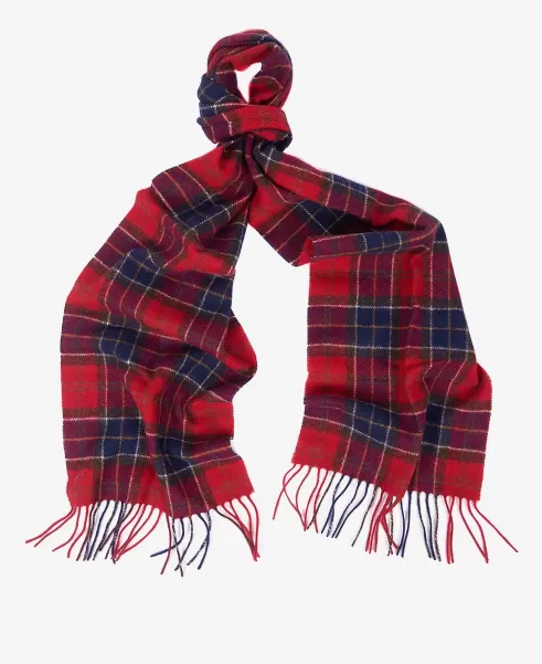Barbour Tartan Lambswool Scarf High Quality Classic Scarves & Handkerchiefs Accessories