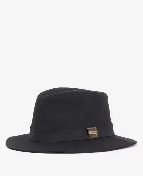 Black Accessories Price Slash Hats & Gloves Barbour Vintage Wax Bushman Hat