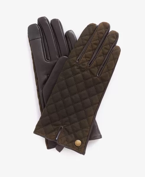 Professional Barbour Scarlet Gloves Accessories Hats & Gloves Green