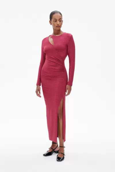Jilliane Dress Baum Und Pferdgarten Women Shimmer Pink Dresses