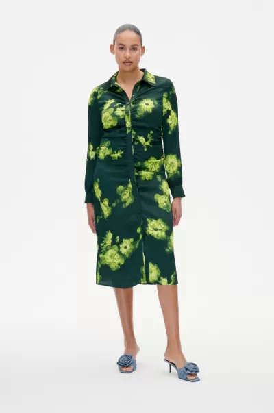 Women Baum Und Pferdgarten Abira Dress Dresses Green Margot Flower